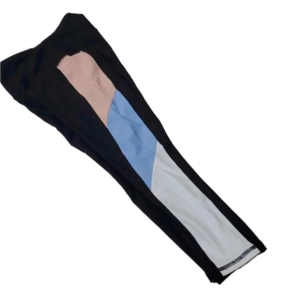 C&C California Black Leggings with Colorful Panels - Picture 8 of 8